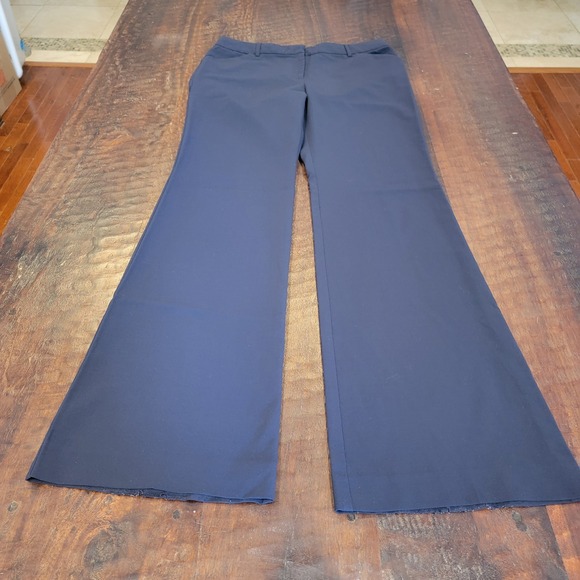 Body by Victoria Christie‎ Fit Career Pants Extra Long Flared Leg Size 10 - Picture 1 of 11